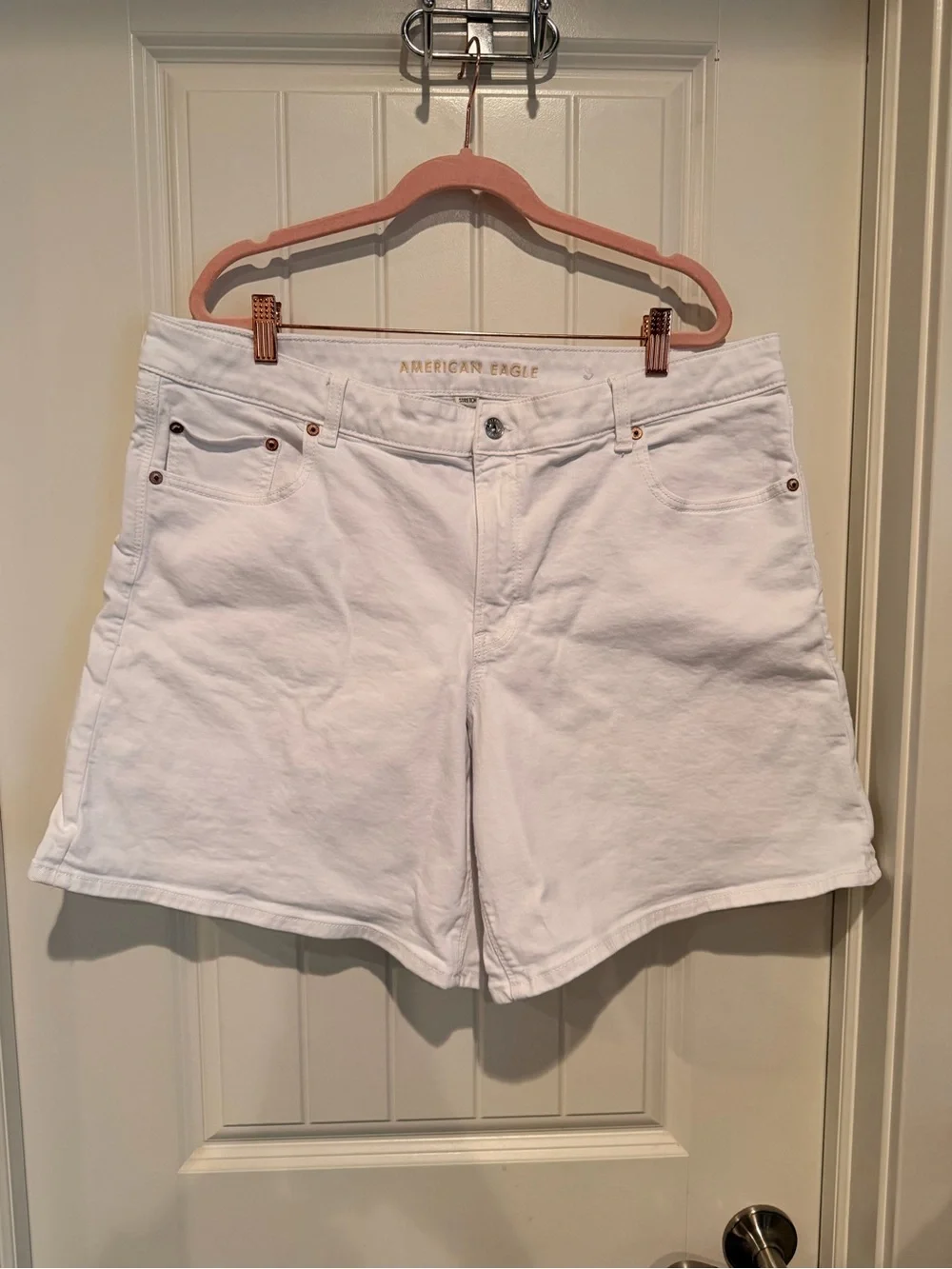 American Eagle Outfitters - 8” dreamy drape stretch low rise baggy jort